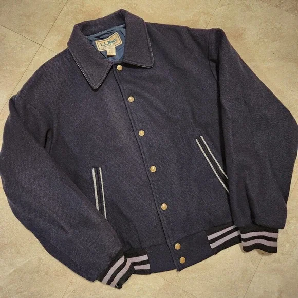 L.L. Bean | Jackets & Coats | Vtg 9s Ll Bean Mens M Medium Wool  